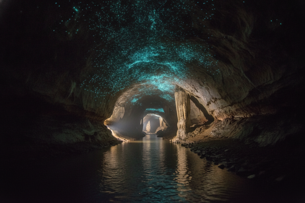 Waitomo glowworms